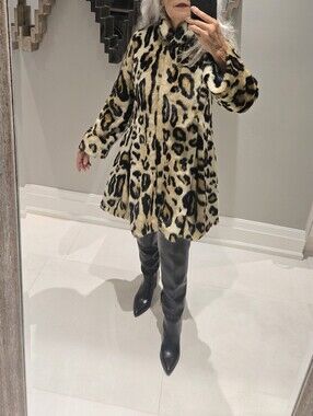 Donna Slayers Faux Fur Coat Sm